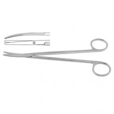 Metzenbaum-Nelson Dissecting Scissor Curved - Blunt/Blunt Stainless Steel, 18 cm - 7"